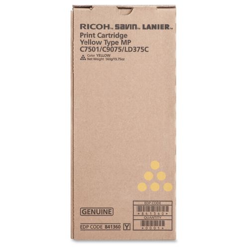 Ricoh 841360 Yellow Toner Cartridge