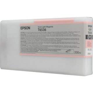Epson T6536 Vivid Light Magenta Ultrachrome HDR Ink Cartridge