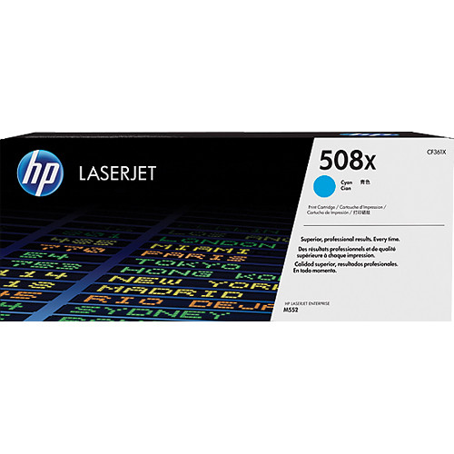 HP 508X Cyan High Yield Toner CF361X