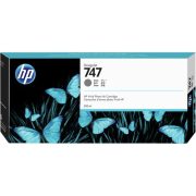 HP 747 300-ml Gray DesignJet Ink Cartridge