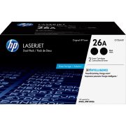 HP 26AD Standard yield dual pack toner