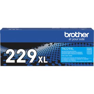 Brother TN229XLC High Yield Cyan Toner