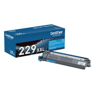 Brother TN229XXLC Super High Yield Cyan Toner