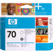 HP 70 Gloss Enhancer and Gray Printhead