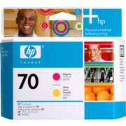 HP 70 Magenta and Yellow Printhead